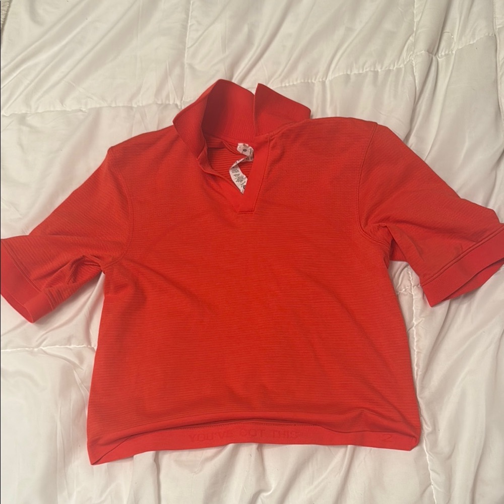 Lululemon cropped Polo Shirt
